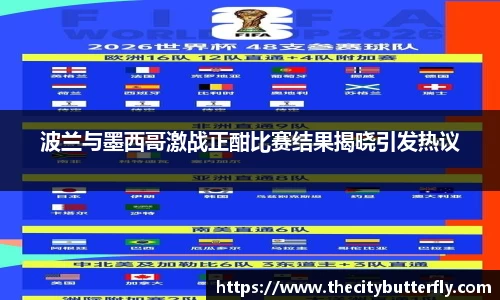 波兰与墨西哥激战正酣比赛结果揭晓引发热议